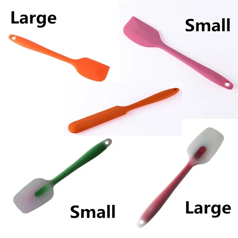 Silicone DIY Soap/Cake Tools include Stirring Rod Spoon Soap Making Heat-resistant Baking Scraper Kitchen Various Kinds Optional