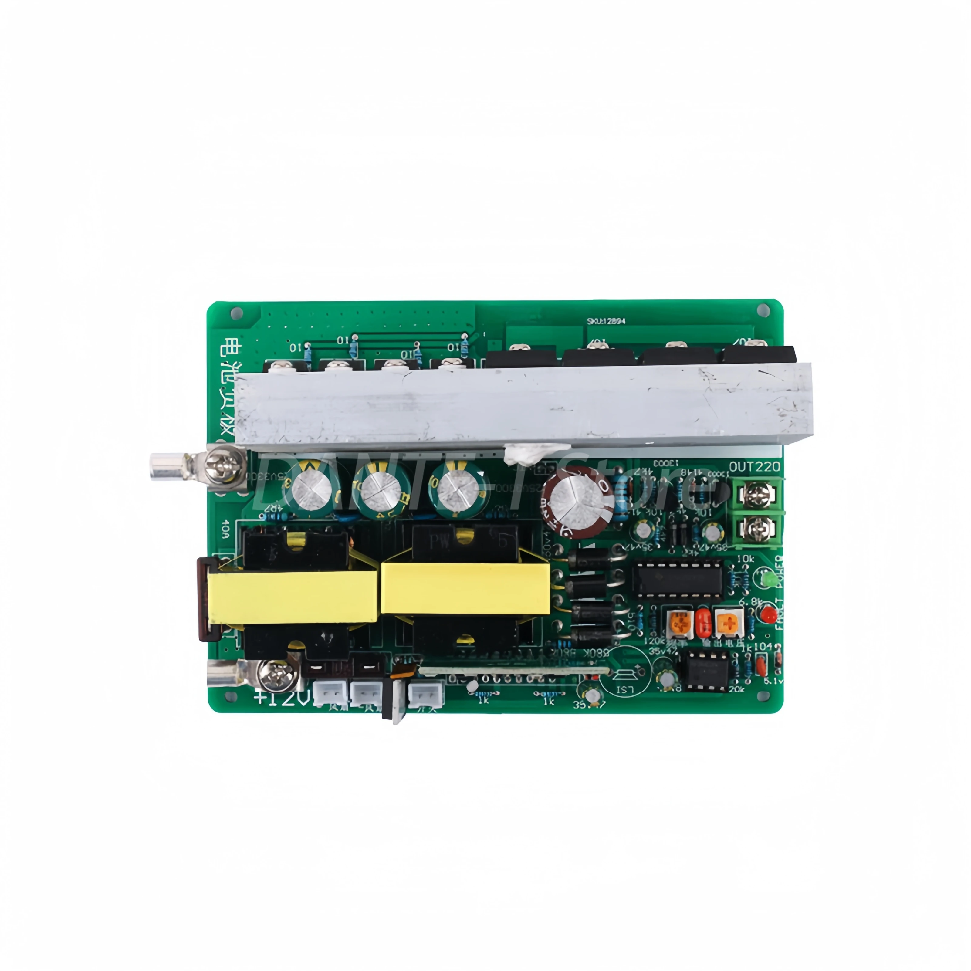 Correction wave 600W high power inverter 12V to 110-220V boost adjustable inverter circuit board