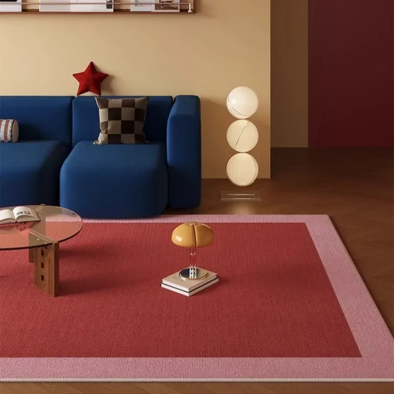 

Retro Popular American Living Room Carpet Wash-free Wipeable Bedroom Bedside Mat Cloakroom Coffee Table Plush Rug Ковер Tapis 러그