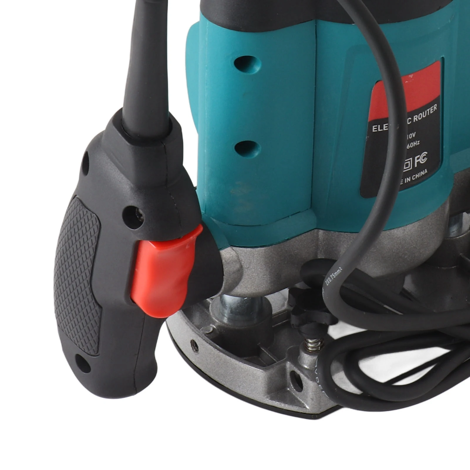 Electric Wood Router Adjustable Depth Multifunctional Trimmer Woodworking Machine for Carving Trimming Slotting Wood Router