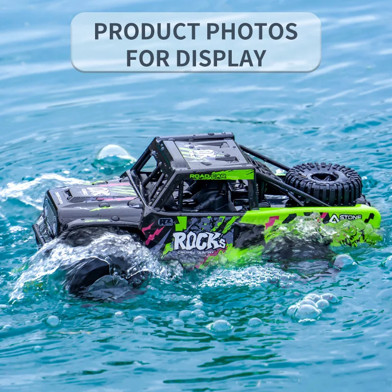 JJRC Q191 Waterway Amphibious Climbing 4WD Off-Road Vehicle 2.4G 4WD All-terrain Off-Road Jeep Outdoor Children's Toys