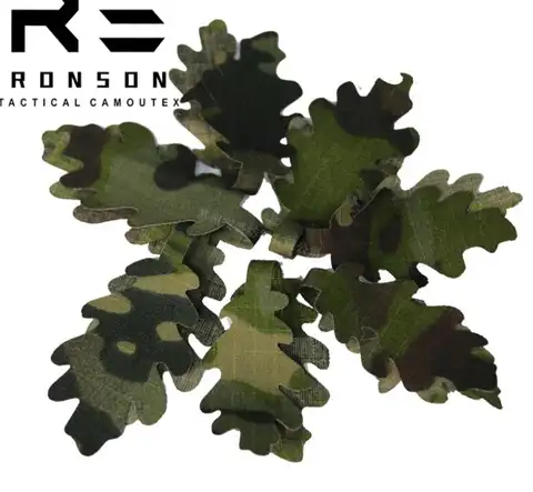 Germany Helmet Cover Leaf Shape Camouflage 30 PIECE Flecktarn Norway