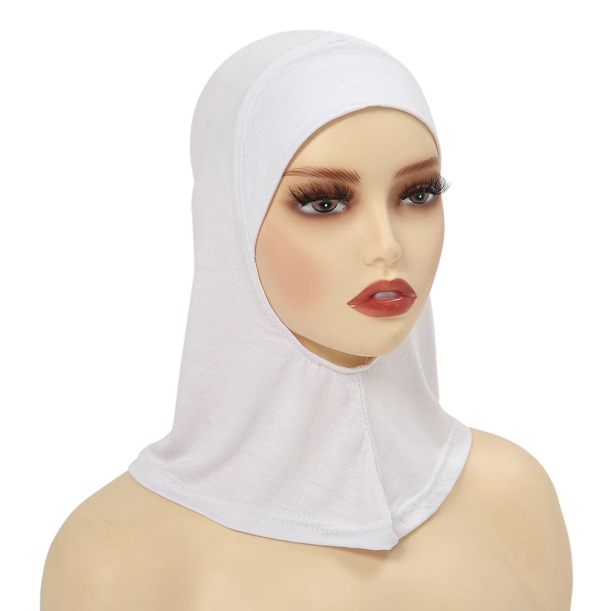 2024 New Turban Caps for Women Muslim Underscarf Modal Hijab Inner Caps Stretchy Full Cover Shawl Cap Full Neck Coverage