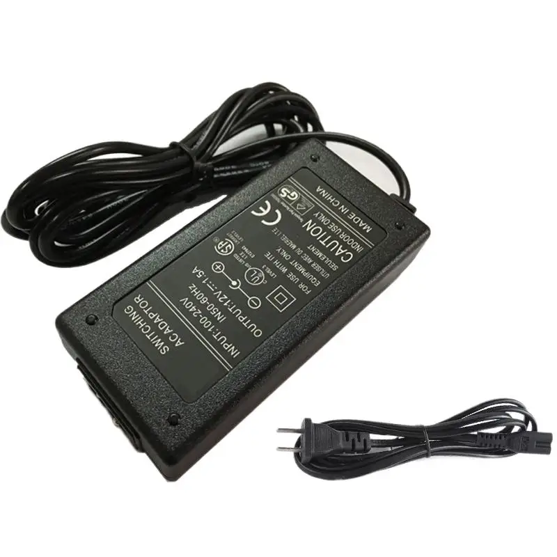 

12V 1.5A 5.5*2.5mm for Yamaha PSR400, PSR290, PSR410 PSR-E433 electronic organ power adapter transformer