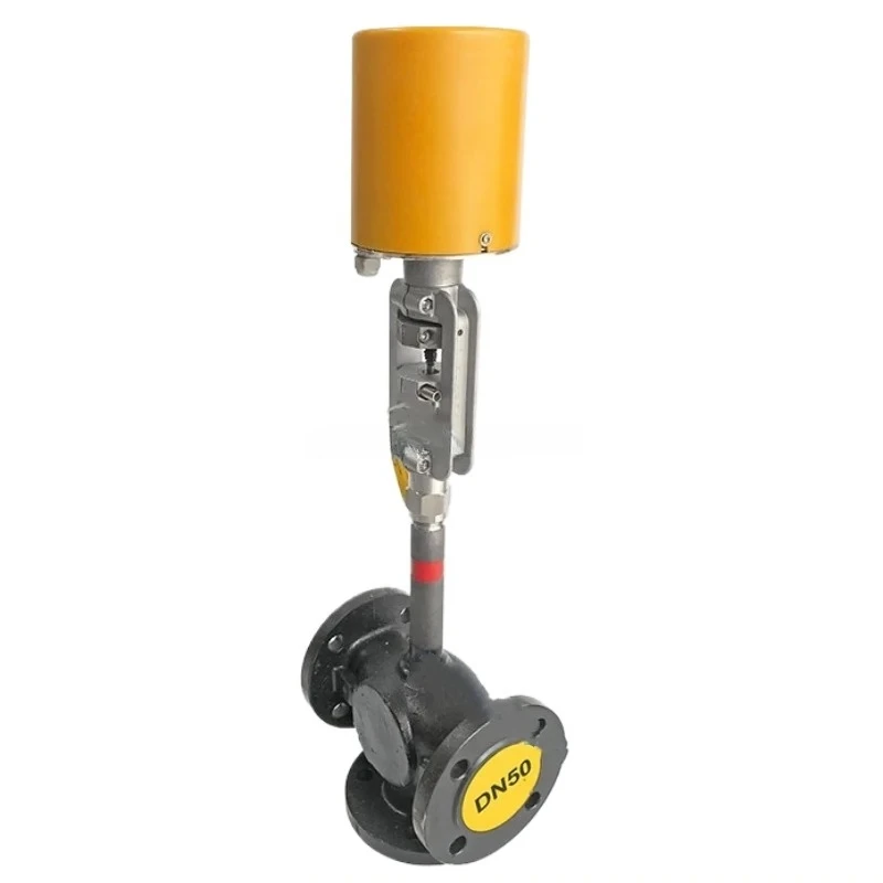 

Baelz Hot Oil Three-way Valve Pneumatic Regulating Valve DN32 Electric Actuator