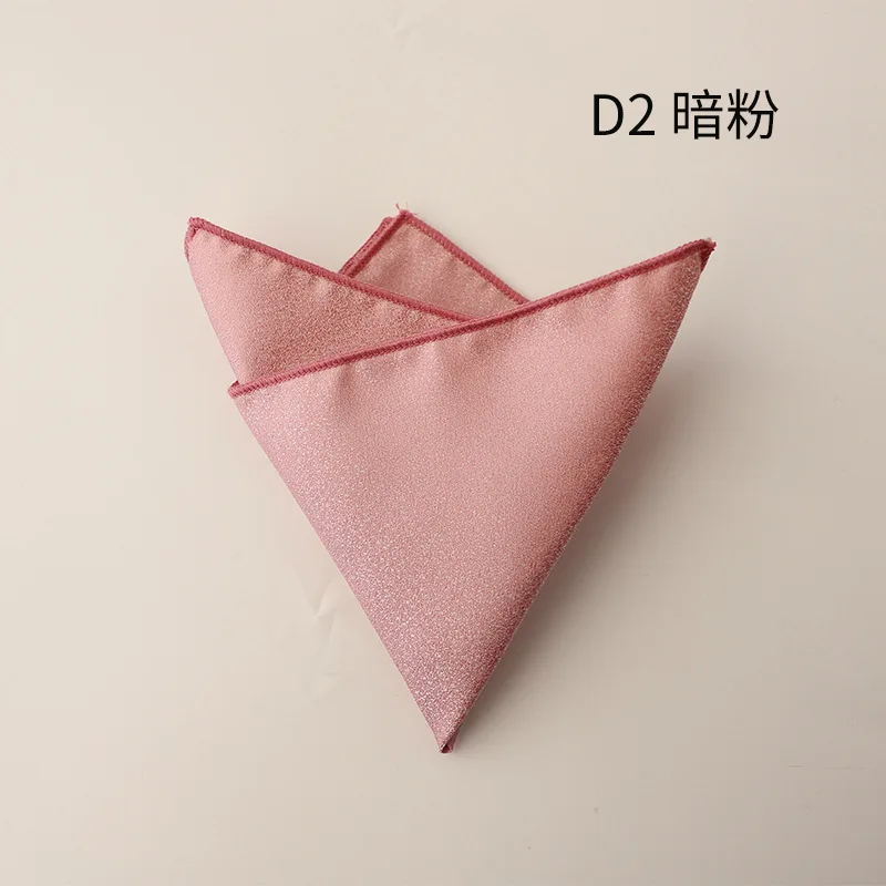 Solid White Pocket Square Handkerchief for Men