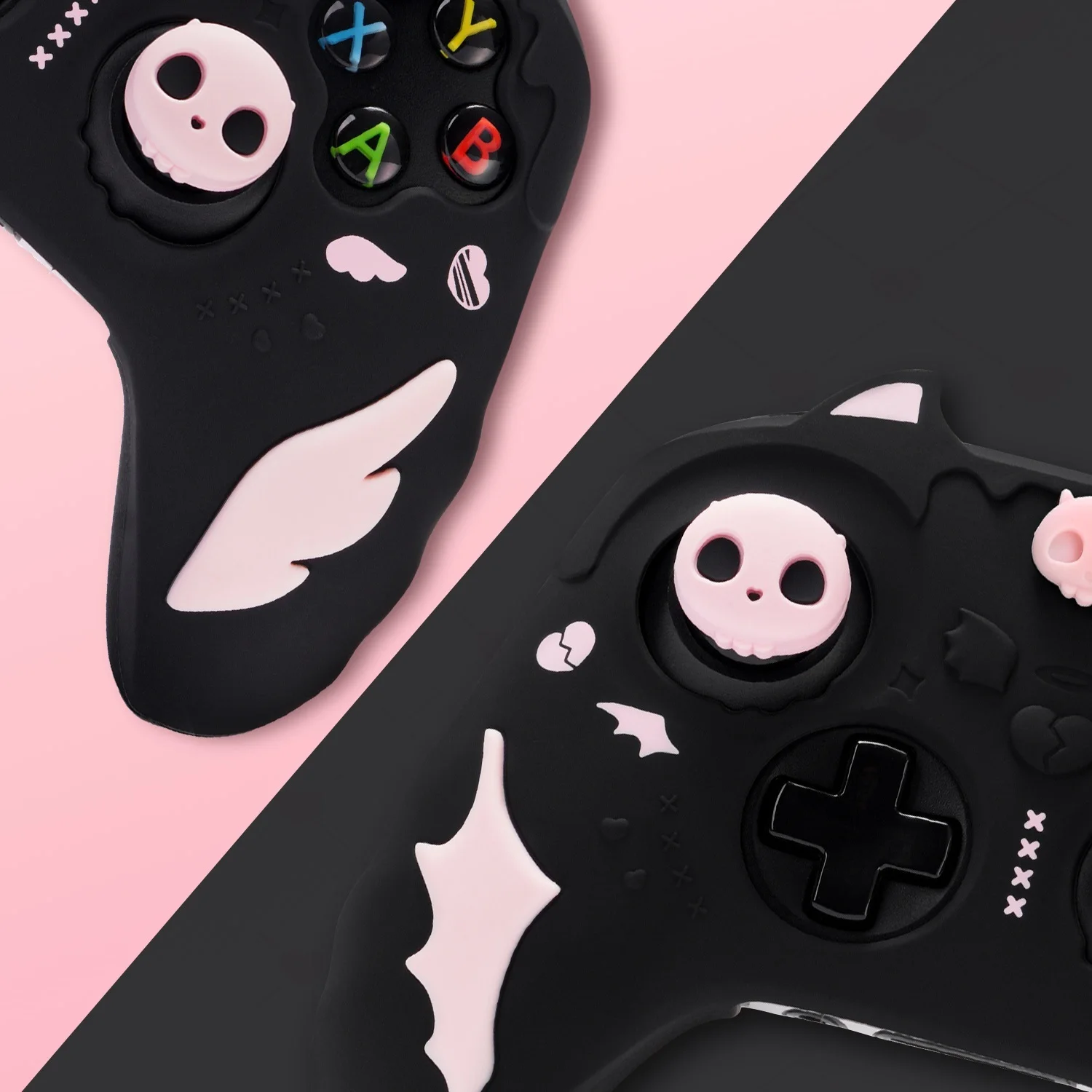 Słodka Naklejka Silikonowa Ochronna na Kontroler Xbox Series X/S, Pokrowiec na Kontroler XSX XSS, Nakładki na Gałki Analogowe — zdjęcie produktu 2