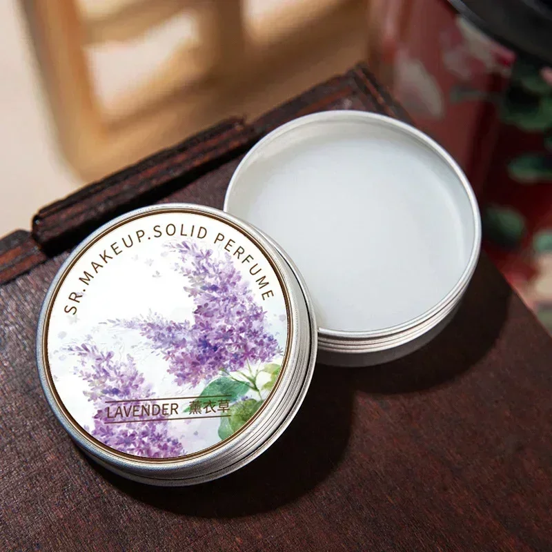 Women Solid Perfume Portable Solid Balm Long-lasting Fragrances Fresh and Elegant Female Solid Perfumes Body Aroma Deodorant