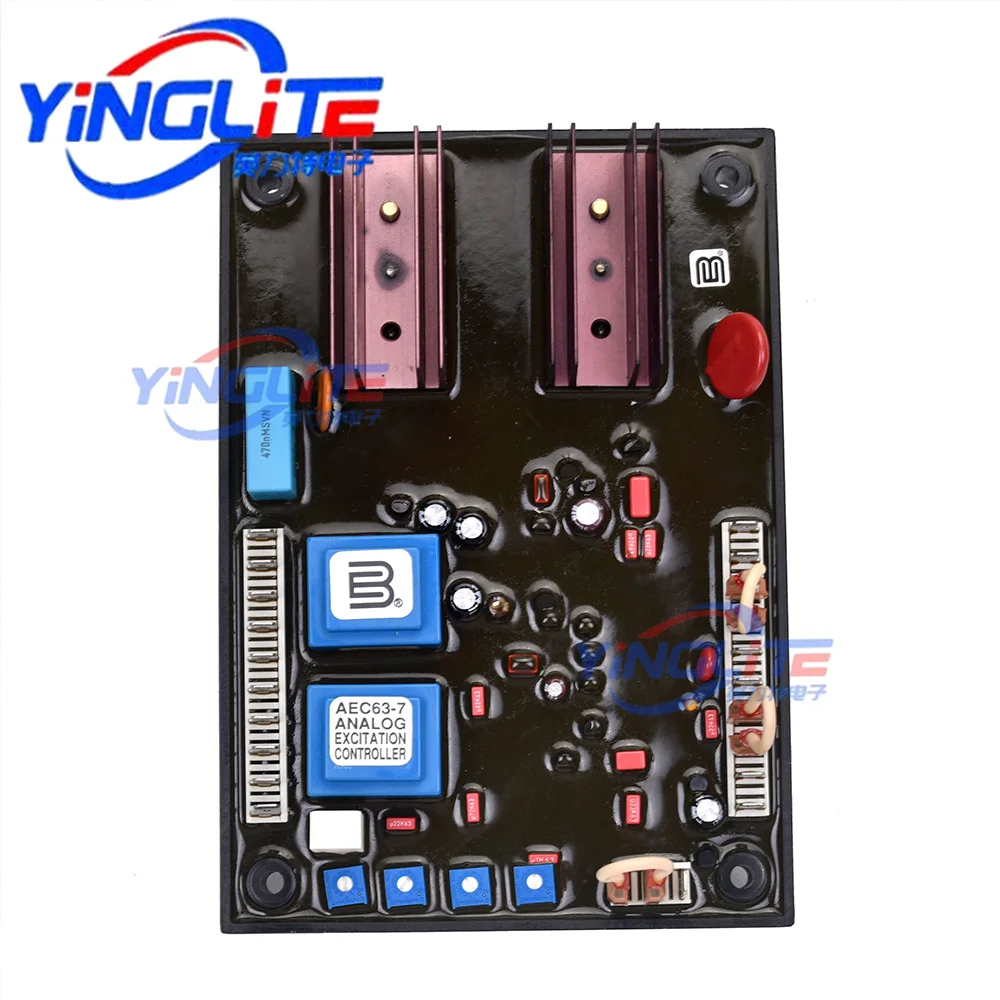 Original AEC63-7 AVR Diesel Generator Automatic Voltage Regulator Stabilizer Generator Set Control Module Stabilizer
