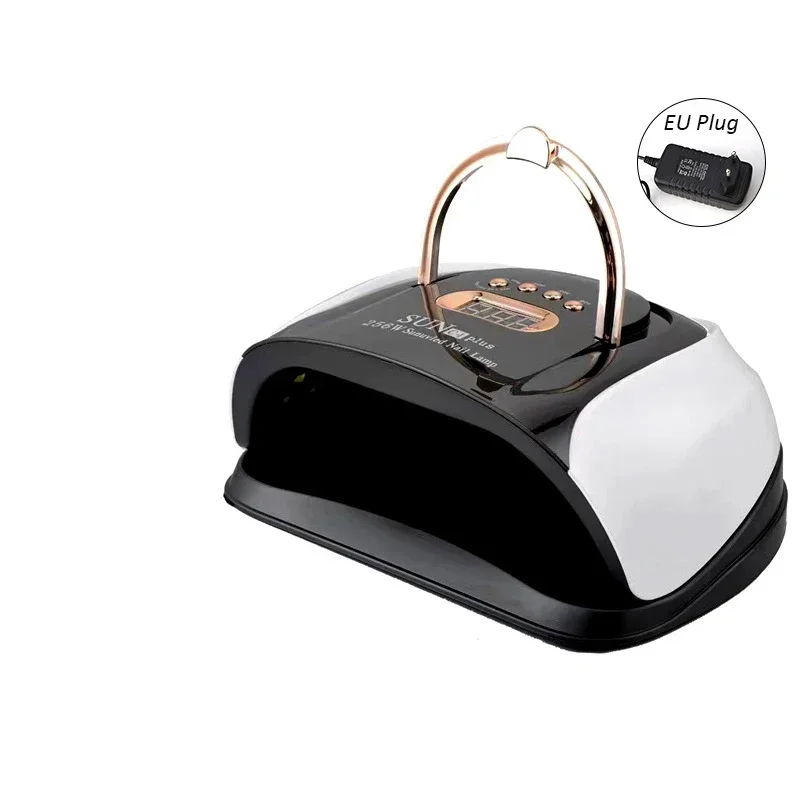 1Pc SUNC4PLUS 256W Sunuvled LED Nail Lamp For Fast Drying Gel Nail Polish Dryer With 57LEDS