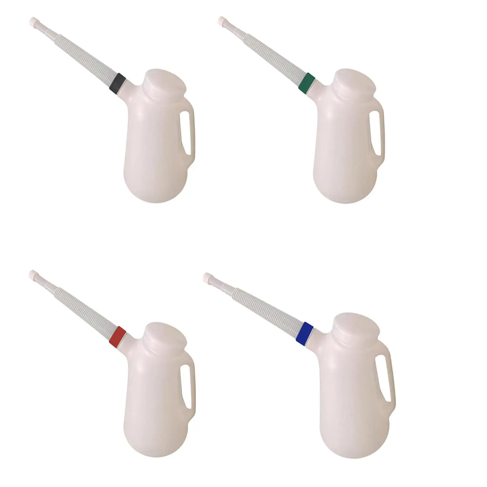 Oil Jug Automotive Oil Measuring Container HDPE Extended Spout Dustproof Cap for Car Motorcycle Boat Engine Fluid