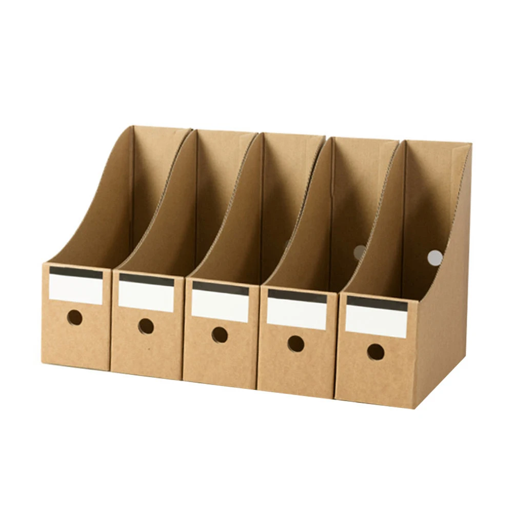 

File Storage Box Desktop Rack Bookshelf file holder Paper Holders Office