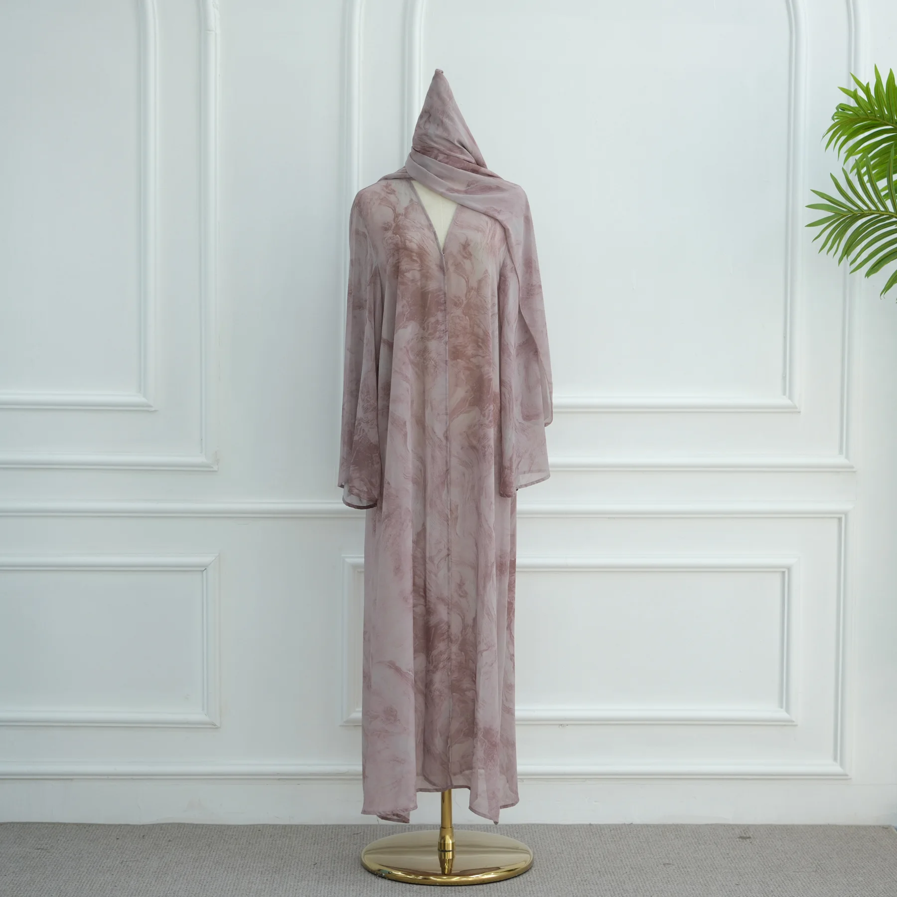 

Muslim Dress Open Kimono Abaya for Women Maxi Dress Cardigan Robe Print Morocco Dubai Kaftan Islamic Clothing Vestidos Jalabiya