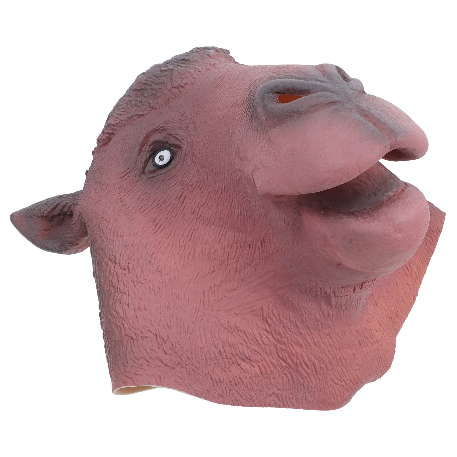 قناع الجمل على شكل حيوان، قناع تنكري للهالوين للبالغين، إكسسوار للصور، أغطية رأس كرنفال