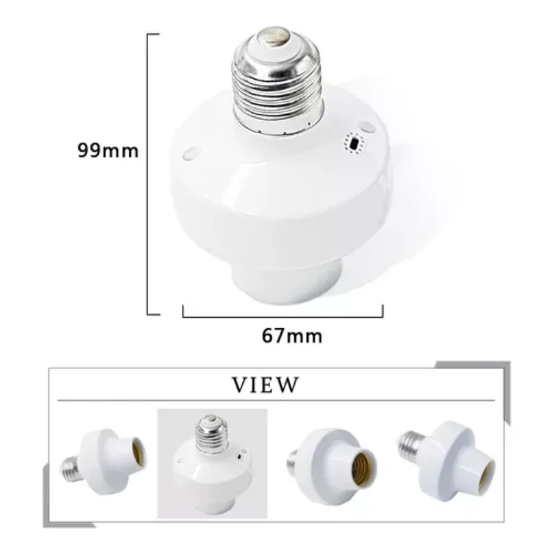 Smart WiFi-spot E26/E27 4-delig Alexa-accessoire