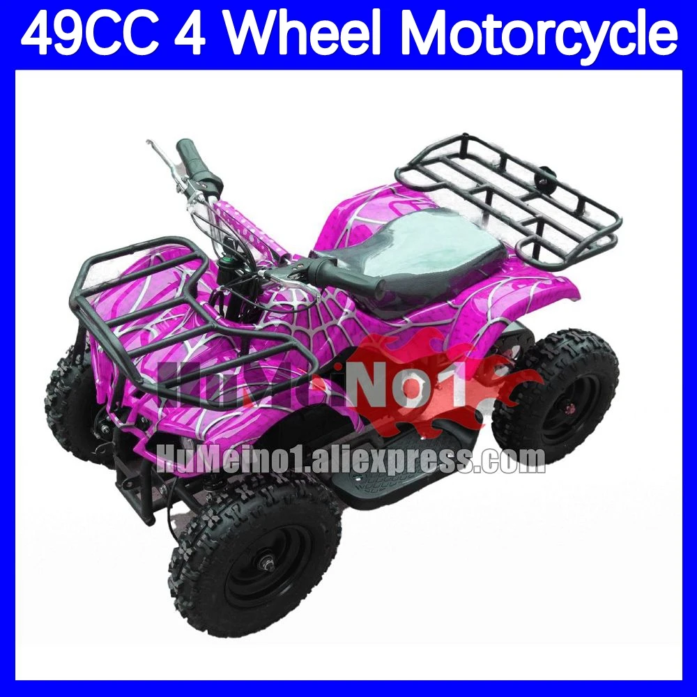 2024 49CC 50CC 2Stroke ATV Motorbikes MINI MOTO Miniature ATV/UTV Parts OFF-road Gasoline Motorcycle Racing Four Wheel Motorbike