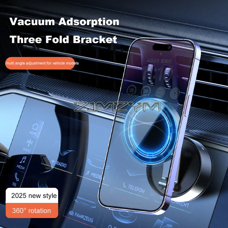 هاتف السيارة يتصاعد فراغ الامتزاز المغناطيسي هاتف السيارة جبل حامل حامل قوي شفط كأس لوحة القيادة السيارات الزجاج جبل #3