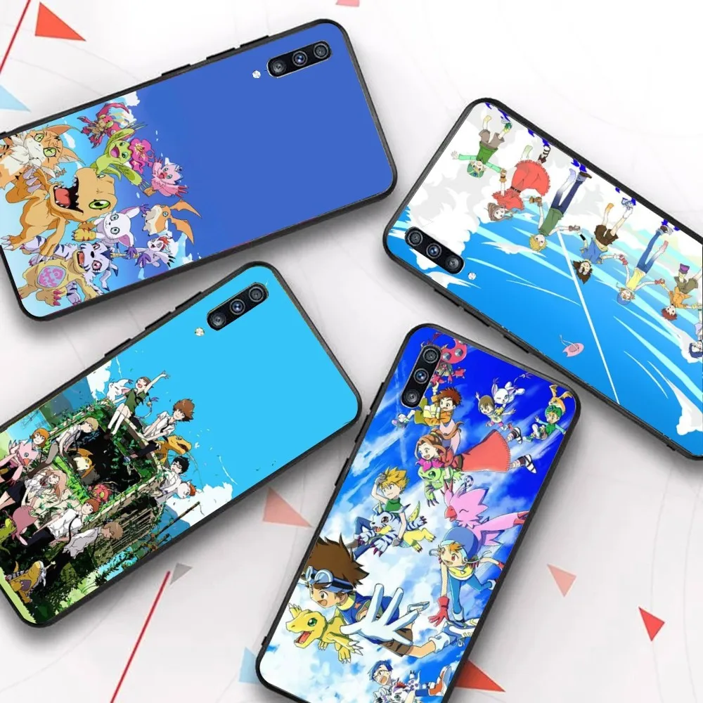 Digital Monster Digimon Phone Case For Samsung A 10 11 12 13 20 21 22 30 31 32 40 51 52 53 70 71 72 73 91 13 Shell