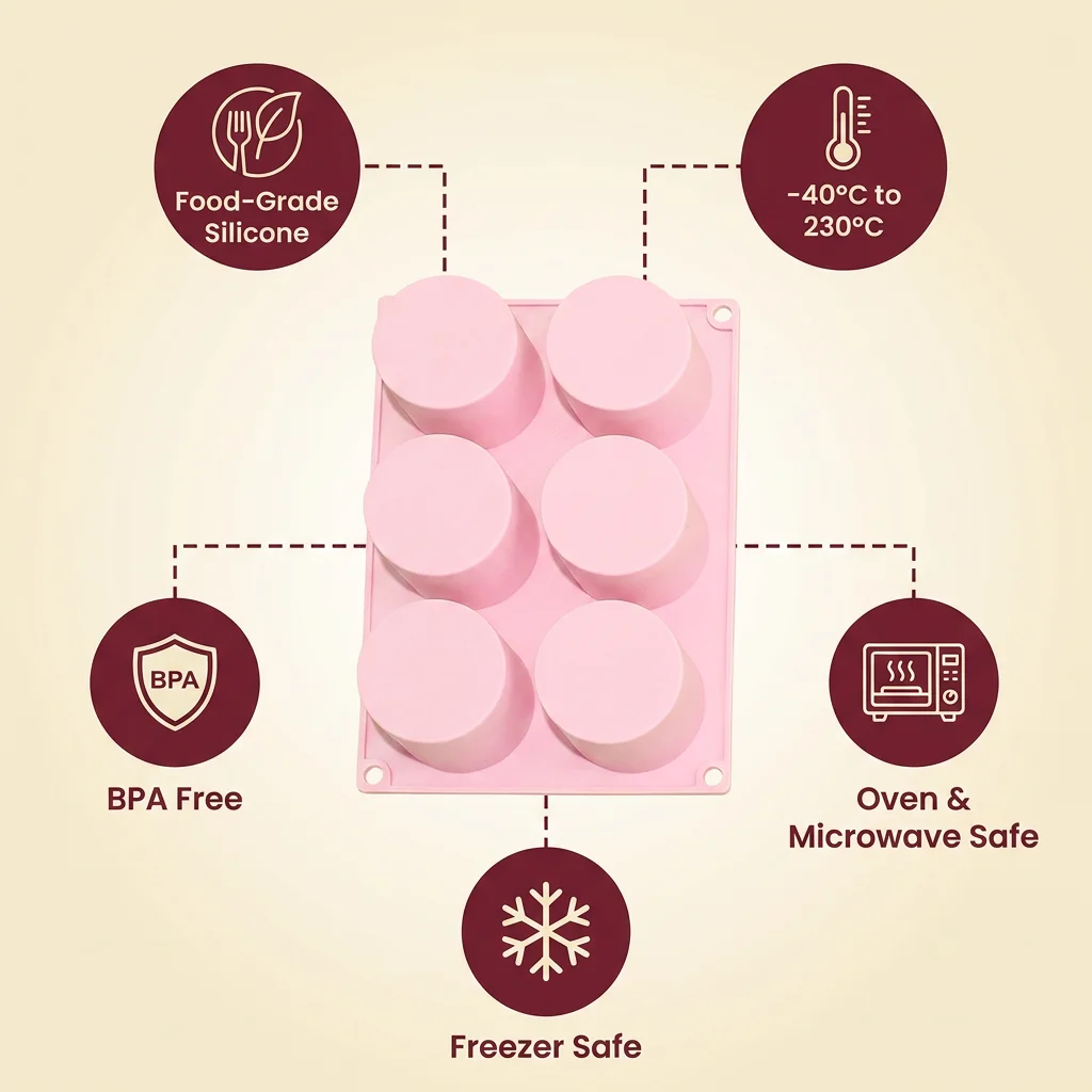 Forma de silicone redonda com  - Eco Soap avaliação e preço