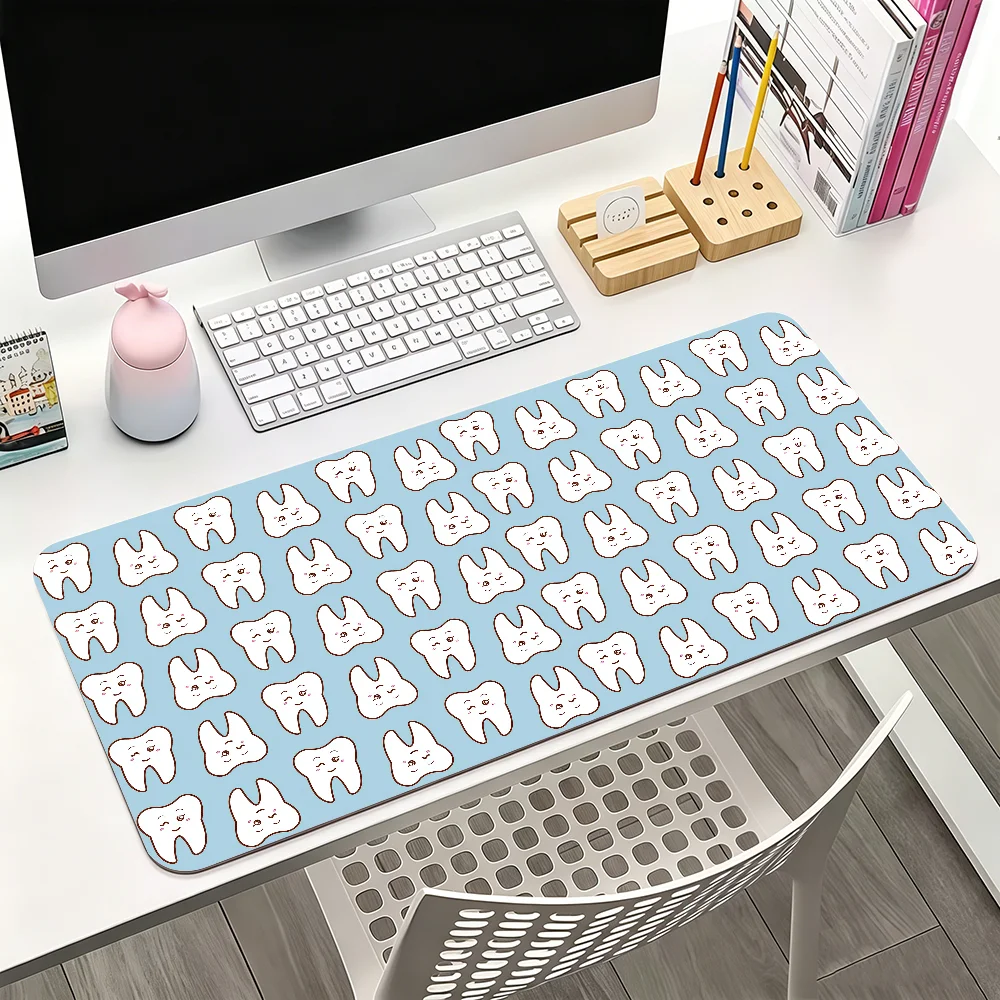 

Dentist dental Print Mouse Pad For Office Gaming And Keyboards Non-Slip Large Waterproof
