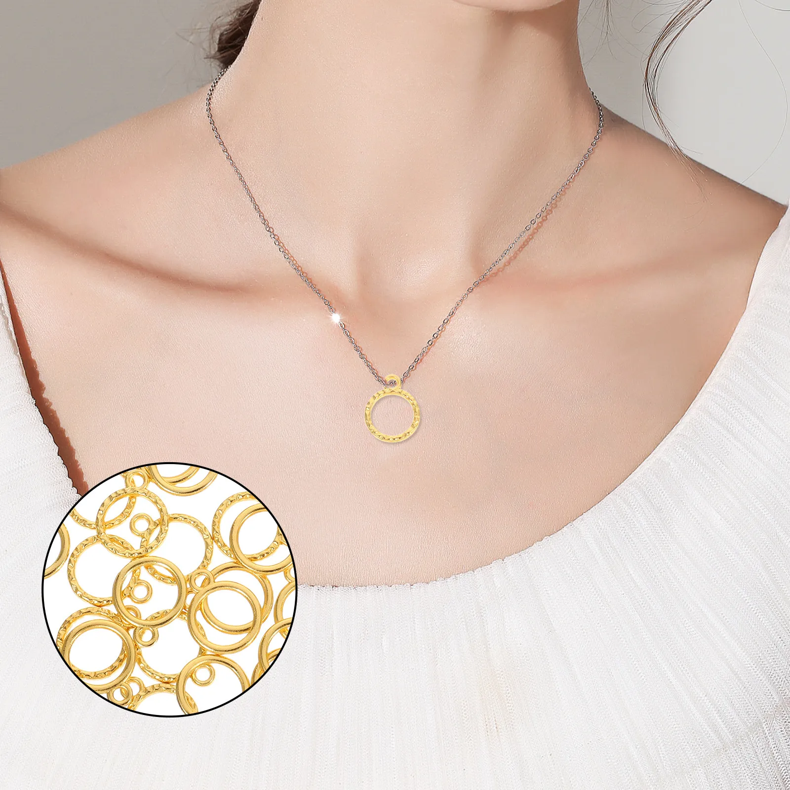 Bezels Pendant Resin - 100 Piezas Mini Colgantes de Marco
