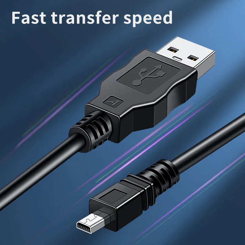 HQIX for Samsung Digimax A400 470 4500 S730 3000 3100 530 430 U-CA1 CA505 CA4 Cyber3 CA401 CA3 CA501 L50 Camera F-F21 data cable