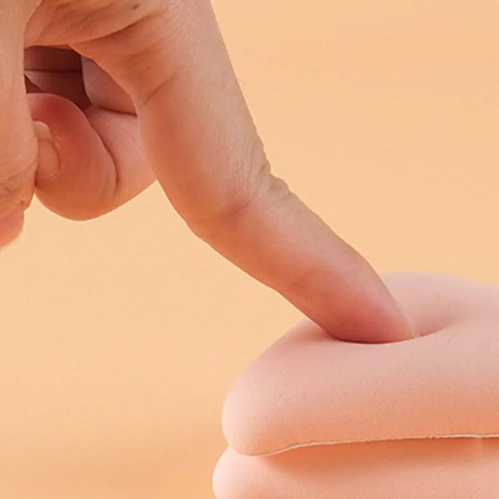 ラウンドトライアングルパウダーパフスクエア両用ウェットドライ化粧パフウェットドライ使用メイクアップスポンジトライアングルメイクアップエッグパフ