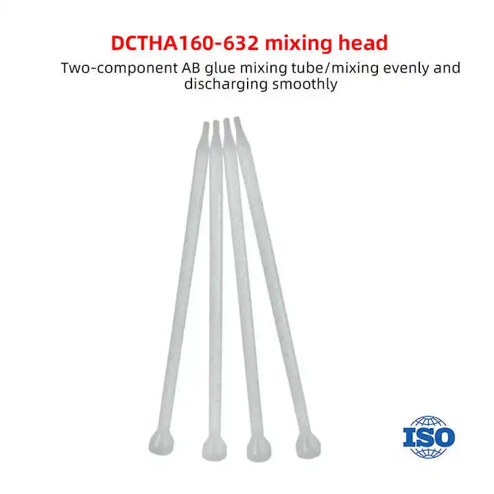 China Made DCTHA160-632 Plastic Mixing Tube with 500 Pieces Full Box Sales Mixing Nozzle Static Mixer