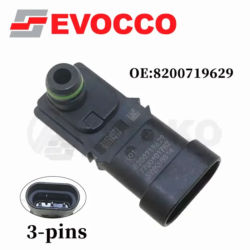 8200719629 8200121800 8200105165 7700101762   Sensor MAP para Renault Clio Espace Kangoo Megane Scenic Laguna Logan Thalia 1.2