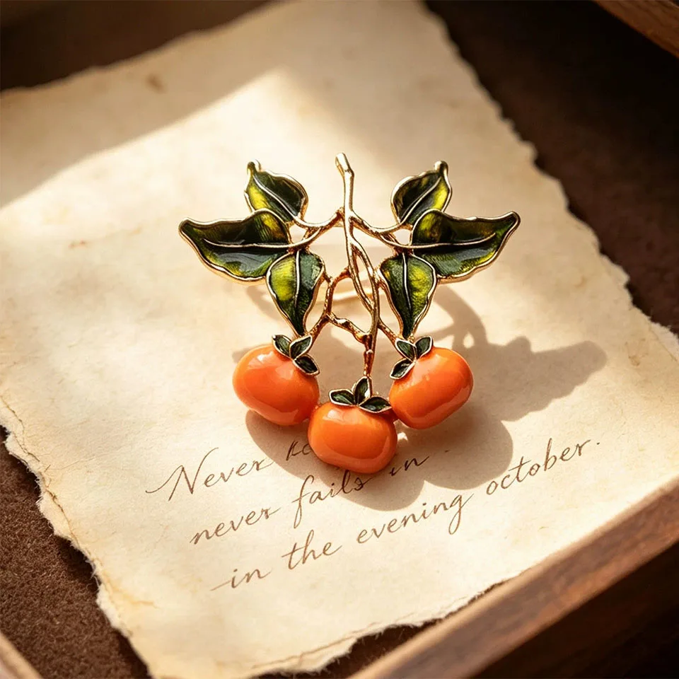 Morkopela Sweet Fruit Brooch Radish Brooches 2 Patterns Available Pin Clip For Women Clothes Accessories