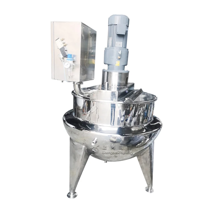 Vacuum Heated Chemical Reactor Jacketed Glass Reactor Double Stirred Reaction Kettle for Lab Plant Use