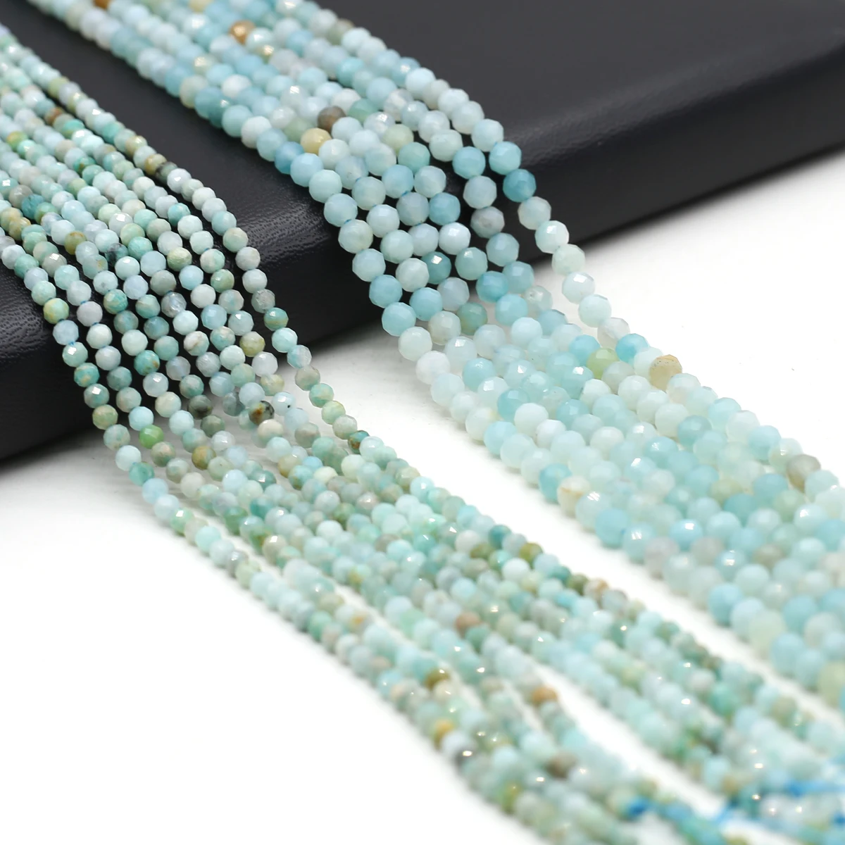 Naturstein Amazon ites Perlen facettiert runde lose Perle für Schmuck machen DIY Armband Halskette Accessoires
