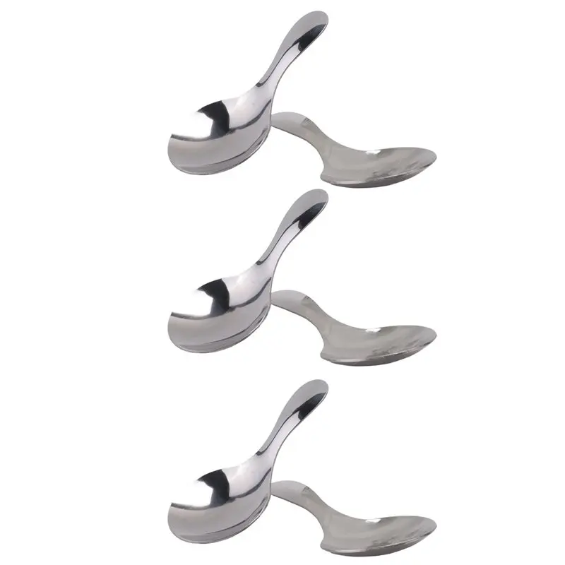NEW HOT In Stock-6 Pcs Stainless Steel Short Handle Spoons Mini Salt Spoons Condiments Spoon Dessert Spoon Tea Coffee Spoons,Sil