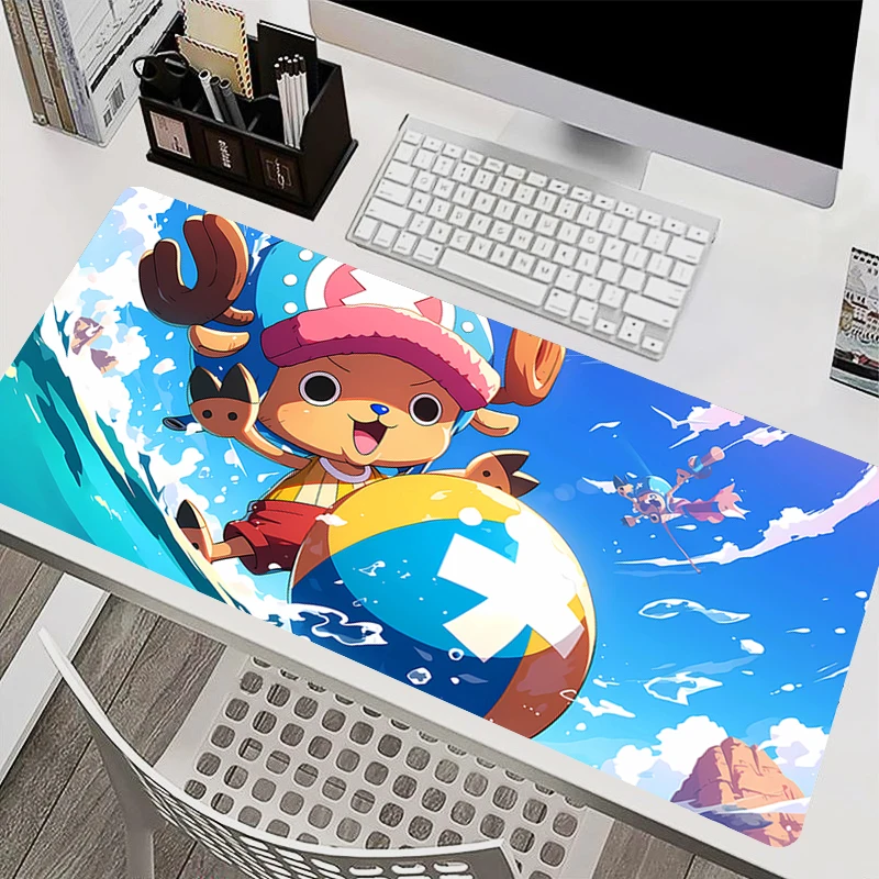 

Mousepad Laptop Office Cabinet Keyboard Pad PC Desk Mat Large Mouse Pad One Piece Tony Tony Chopper Non-slip Rubber Extended Pad