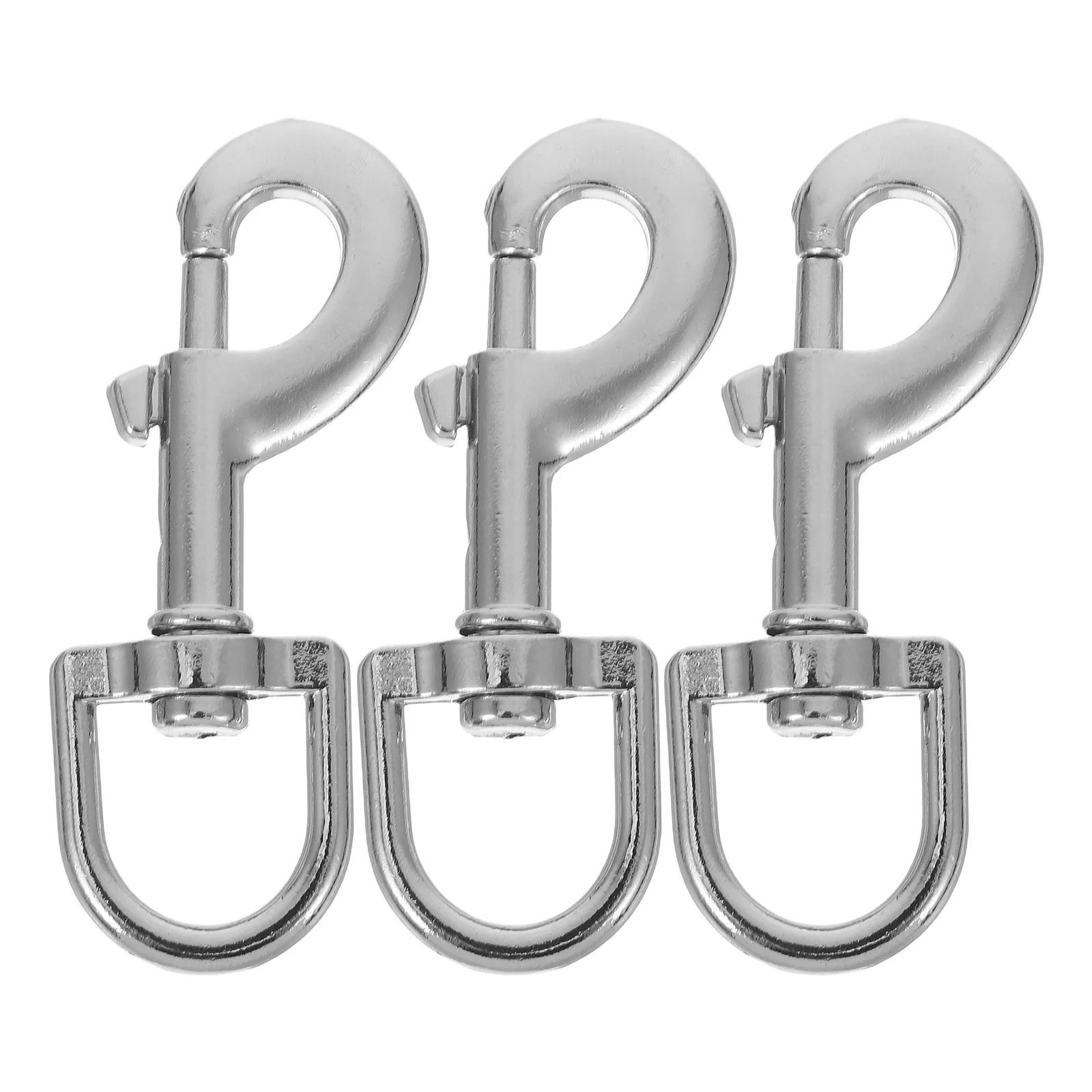 

3Pcs Swivel Snap Hooks Dog Leash Metal Clasp Zinc Alloy Heavy Duty Clips Durable Pet Leash Hardware Secure Connector