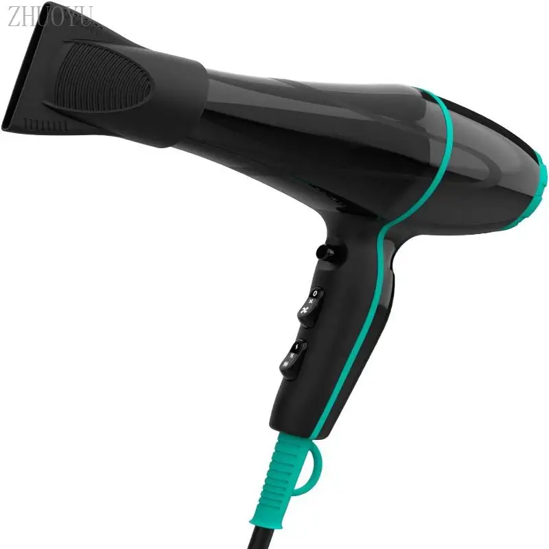 Dryer Style Black 2000W 220V DryersHair DryersAccessories Salon accessories Blow dryer with comb Secador de cabelo Hot comb Pock