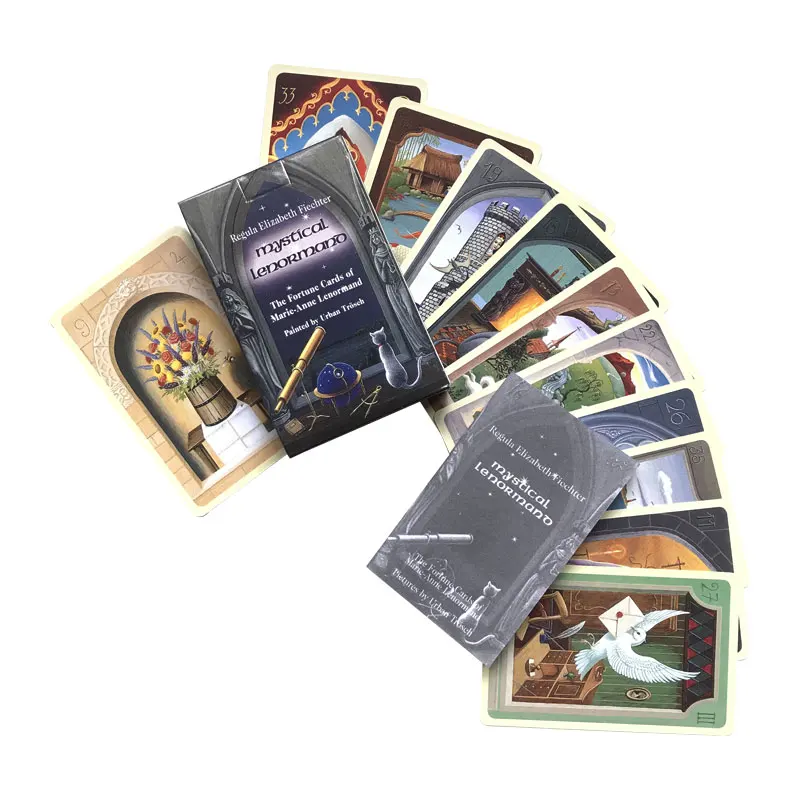 Mystical Oracle Tarot Leisure entertainment games Card, family gatherings Tarot Card, board games Tarot Card Brochure Guide