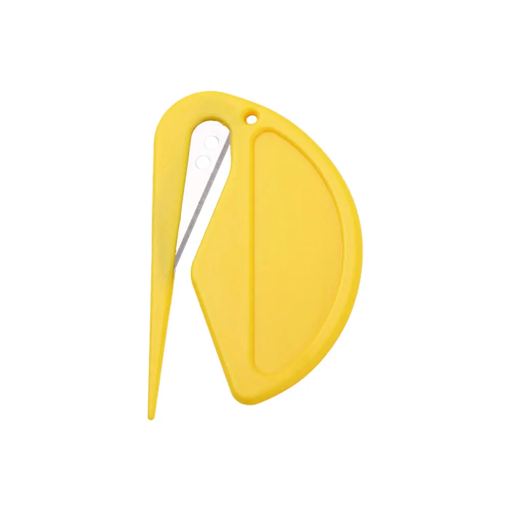 2 pezzi/set materiale scolastico per la casa in plastica buste per posta buste per buste forniture da taglio tagliacarte taglierina per documenti di sicurezza