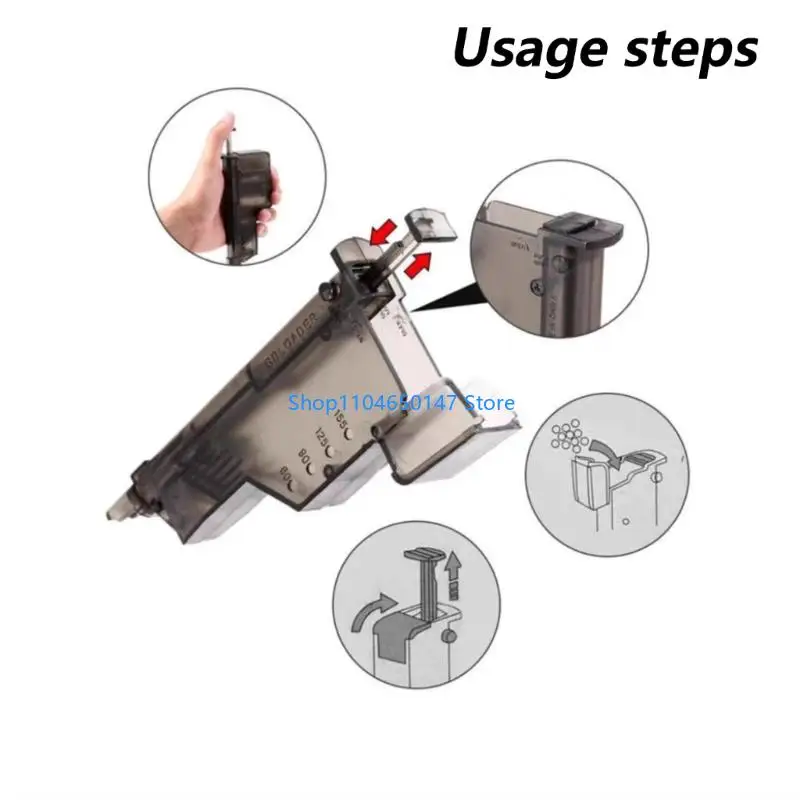 Universal Pellet Fast Compatibilidade com vários modelos Airsofts