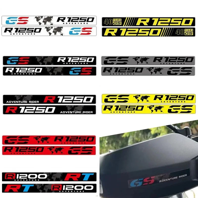 

Suitable for RT XR GS RR S1000 S1000RR R1200GS R1250GS F750 F850 G310GS F900R C400X Motorcycle Hand Stickers Waterproof Decorati