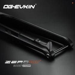 OG-EVKIN FK-007 29er 15x110mm Thru Axle Black Carbon Mountain Bicycle Fork 1-106-1-1/8 