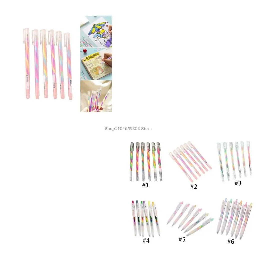 

Гелевая чернильная ручка градиентного цвета для скрапбукинга, дневник-планировщик своими руками