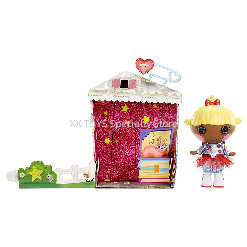 Lalaloopsy Littles Doll Breeze E. Sky Sprnkl Spc Ckie Comet Starlight 18 سم مجموعة مشهد دمية الملاك للفتيات ألعاب منزلية هدايا