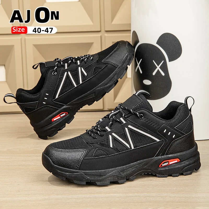 

Work shoes hiking shoes, men's shoes, safety shoes, puncture-proof, indestructible shoes, non-slip and safe light shoes 40-47