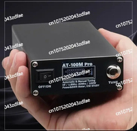 AT-100M Pro 100W 1.8MHz-30MHz ATU-100 ATU-100M  QRP Antenna Tuner Morse Code  SWR Meter Power Meter  For HF Radio