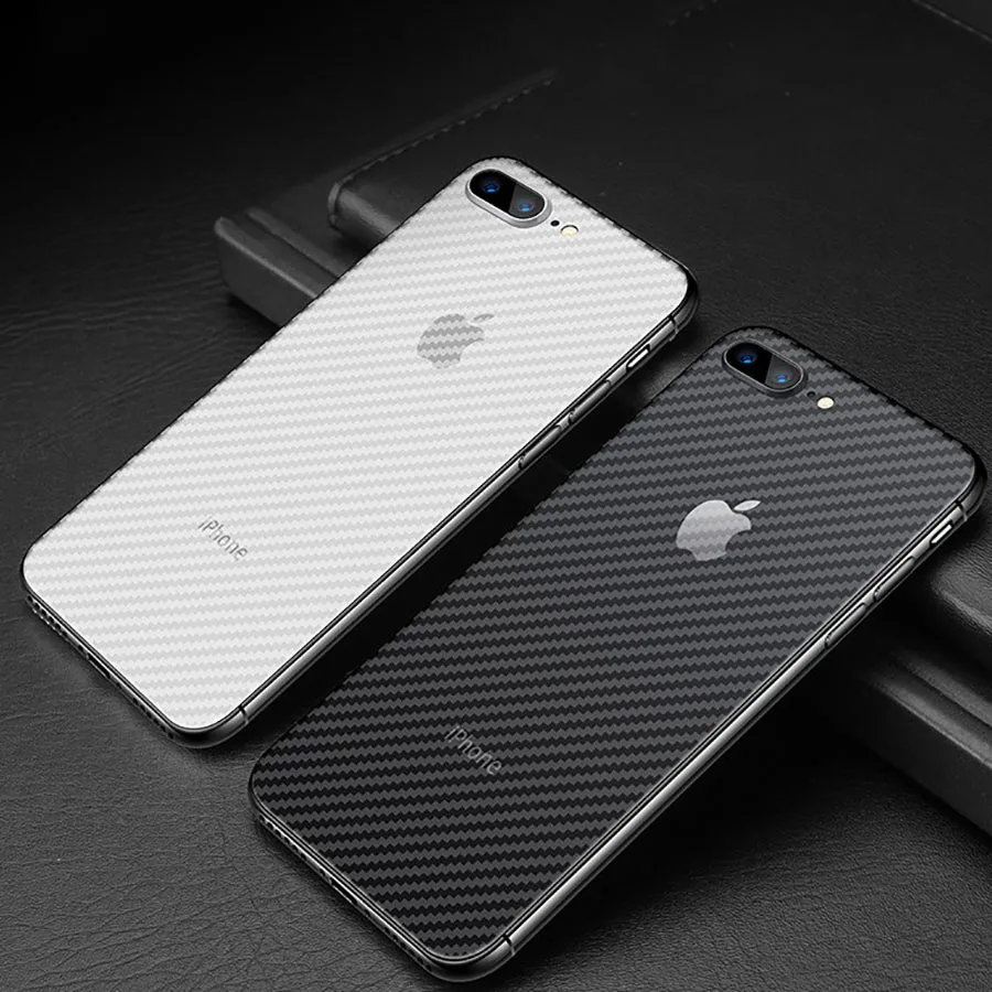 5Pcs 3D Guard Carbon Fiber Soft Matte Back Protective Film for iPhone 12 11 13 14 Pro XS Max 7 8 Plus XS XR SE Screen Protector