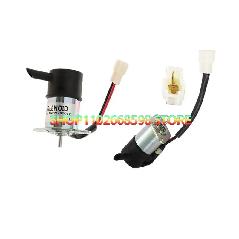 flameout solenoid valve 052600-4151 16270-60012 Applicable for D1105 lawn mower Z28