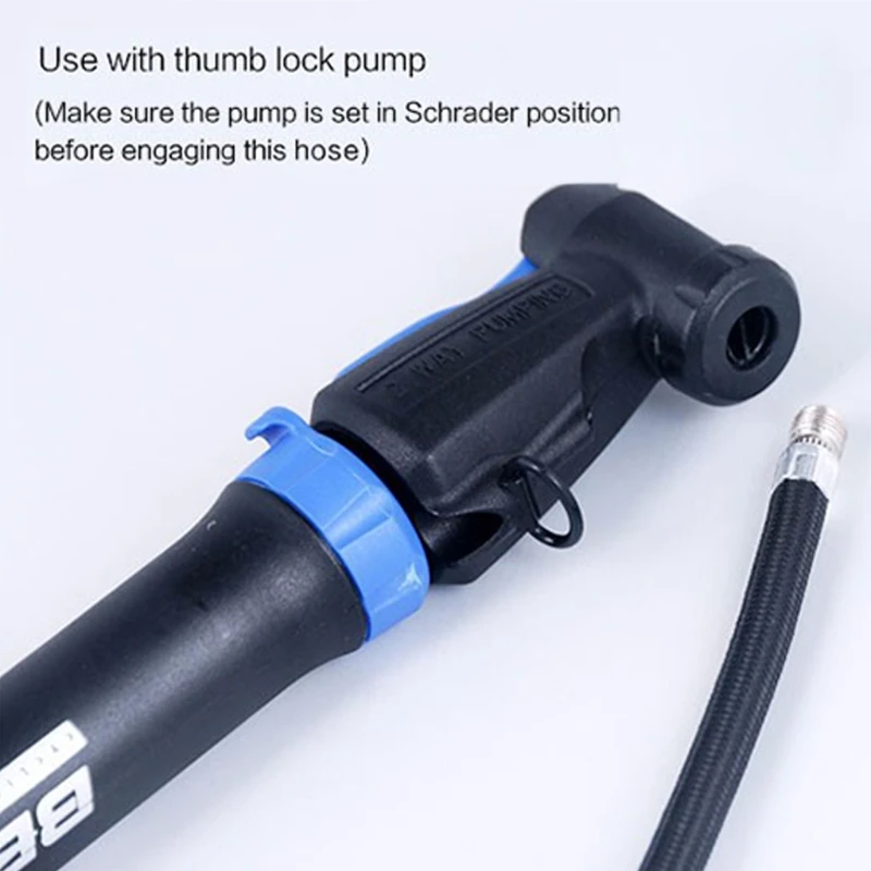 Pump Extension Hose Tube  Tire Extension Hose Inflator Tube Pipe Cord for Road Bike  MTB