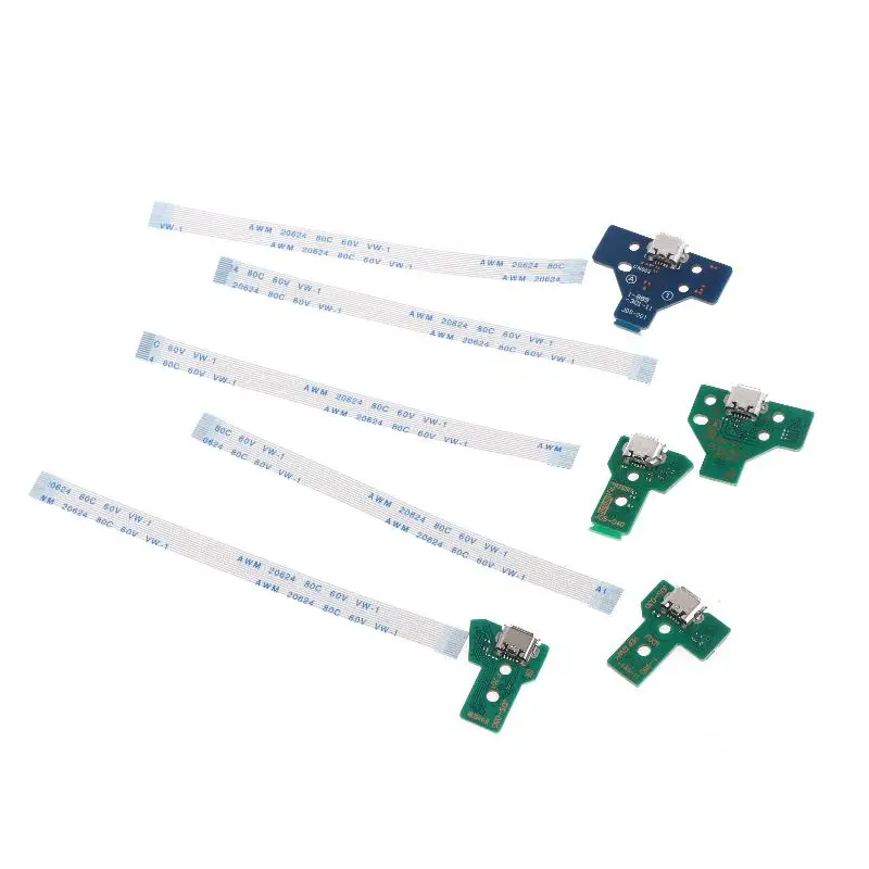 1 Set DIY Charger Port With Flex Replacement For  JDS-001 011 030 040 050 Type-C Fast Charging Board For  Controller