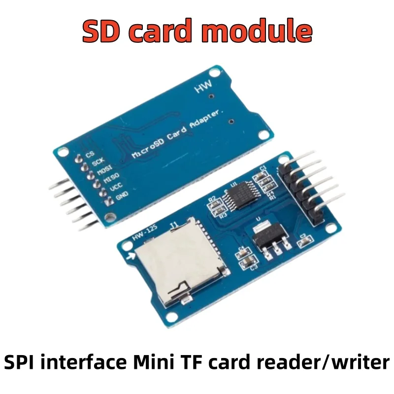 SD card module Micro SD card module SPI interface Mini TF card reader/writer